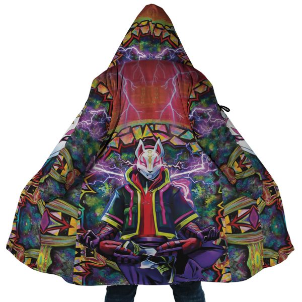 Trippy Kitsune Drift Mask Dream Cloak Fortnite Dream Cloak Coat