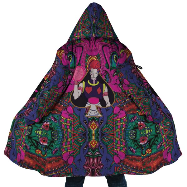 Trippy Mystic Faces Hisoka Dream Cloak Hunter X Hunter Dream Cloak Anime Dream Cloak Coat