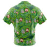 Rick and Morty Trippy Cosmic Rick Men's Short Sleeve Button Up Hawaiian Shirt