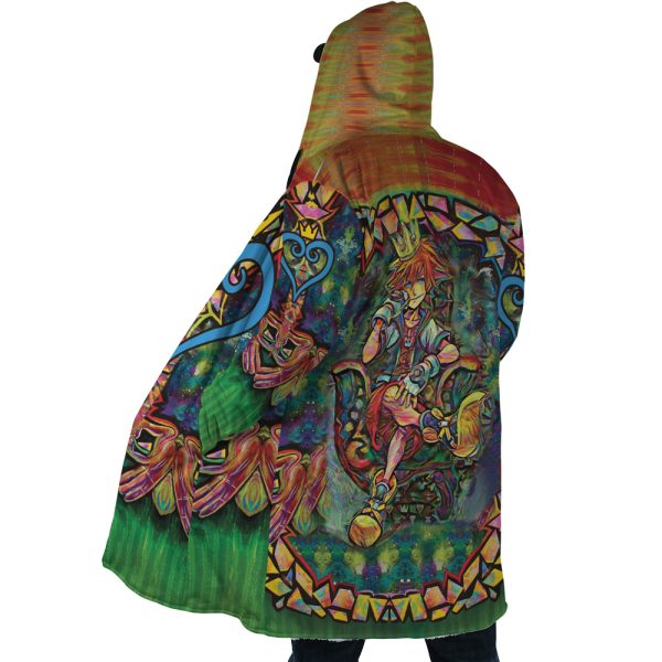 Trippy Sora Dream Cloak Kingdom Hearts Dream Cloak Coat