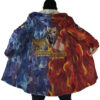 Trippy Thanos and Kratos Dream Cloak Marvel Dream Cloak Coat