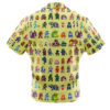 Ultimate Roster Super Smash Bros Men's Short Sleeve Button Up Hawaiian Shirt