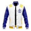 Hooktab 3D Printed Vegeta V2 Dragon Ball Z Unisex Varsity Jacket