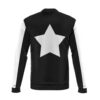 Hooktab Black Rock Shooter Men's Casual Bomber Jacket