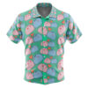 Dango Daikazoku Clannad Men's Short Sleeve Button Up Hawaiian Shirt