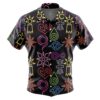 Crest Symbols Digimon Men's Short Sleeve Button Up Hawaiian Shirt