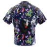 Dark Type Pokemon Pokemon Men's Short Sleeve Button Up Hawaiian Shirt