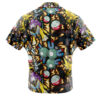 Electric Type Pokemon Pokemon Men's Short Sleeve Button Up Hawaiian Shirt