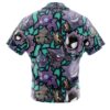 Ghost Type Pokemon Pokemon Men's Short Sleeve Button Up Hawaiian Shirt