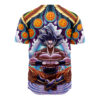 Hooktab 3D Printed Trippy Ultra Instinct Goku Dragon Ball Super Men's Short Sleeve Anime Baseball Jersey