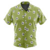 Gyomei Himejema Demon Slayer Men's Short Sleeve Button Up Hawaiian Shirt