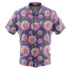 Hana Hana no Mi One Piece Men's Short Sleeve Button Up Hawaiian Shirt