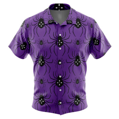 Phantom Troupe Hunter X Hunter Men's Short Sleeve Button Up Hawaiian Shirt