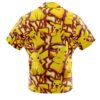 Pikachu Pokemon Men's Short Sleeve Button Up Hawaiian Shirt