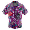 Poison Type Pokemon Pokemon Men's Short Sleeve Button Up Hawaiian Shirt