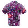 Poison Type Pokemon Pokemon Men's Short Sleeve Button Up Hawaiian Shirt