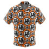 Son Goku Kai Dragon Ball Z Men's Short Sleeve Button Up Hawaiian Shirt