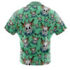 Yamato Jolly Roger One Piece Men's Short Sleeve Button Up Hawaiian Shirt