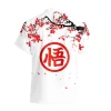 Hooktab Goku Japan Cherry Blossom Style Dragon Ball Z Hawaiian Shirt