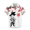 Hooktab Goten Japan Cherry Blossom Style Dragon Ball Z Hawaiian Shirt