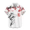 Hooktab Master Roshi Japan Cherry Blossom Style Dragon Ball Z Hawaiian Shirt