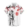 Hooktab Gohan Adult SSJ Japan Cherry Blossom Style Dragon Ball Z Hawaiian Shirt