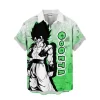 Hooktab Gogeta Manga Art Style Dragon Ball Z Hawaiian Shirt