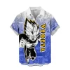 Hooktab Vegeta SSJ Manga Art Style Dragon Ball Z Hawaiian Shirt