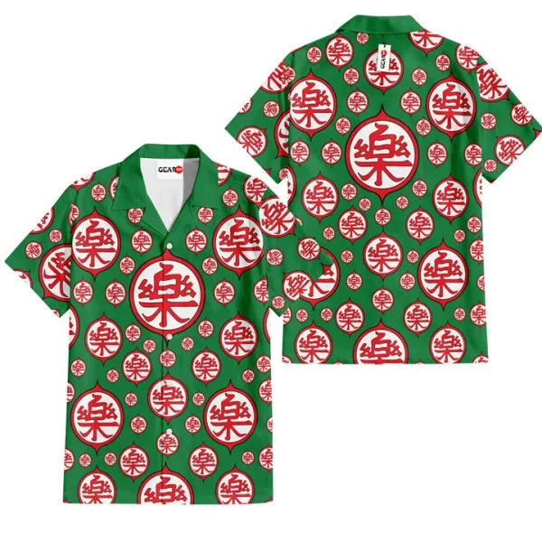 Yamcha Symbols Dragon Ball Z Hawaiian Shirt