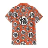 Hooktab Goku Kanji Symbols Dragon Ball Z Hawaiian Shirt