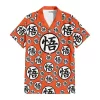 Hooktab Goku Kanji Symbols Dragon Ball Z Hawaiian Shirt