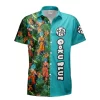 Hooktab Goku Blue Dragon Ball Z Hawaiian Shirt