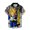 Hooktab Vegeta Super Saiyan Dragon Ball Z Hawaiian Shirt