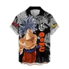 Hooktab Goku Ultra Instinct Dragon Ball Z Hawaiian Shirt