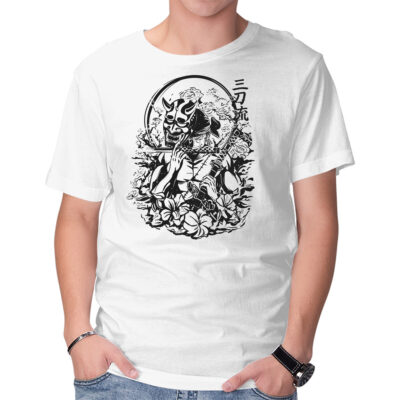 Zoro Samurai Tattoo Anime T-shirt
