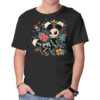 Night Skeleton Anime T-shirt