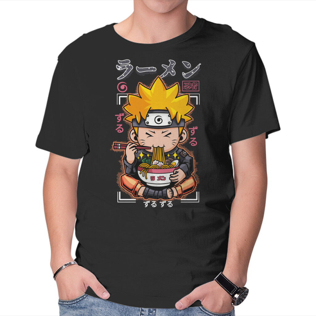 Ninja Noodles Anime T-shirt