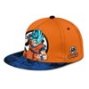 Goku Blue Snapback Hat Dragon Ball Z Snapback Hat Anime Snapback Hat