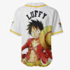 Monkey D Luffy Anime One Piece Otaku Cosplay Shirt Anime Baseball Jersey