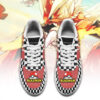 Poke Blaziken Pokemon Air Anime Sneakers Anime Checkerboard