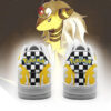 Poke Ampharos Pokemon Air Anime Sneakers Anime Checkerboard PT07AF