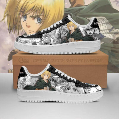 Armin Attack on Titan Air Anime Sneakers Anime Shingeki Mixed PT07AF