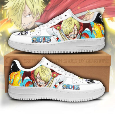 Sanji One Piece Air Anime Sneakers