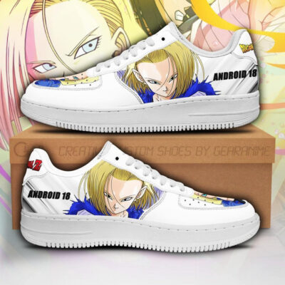 Android 18 Dragon Ball Z Air Anime Sneakers