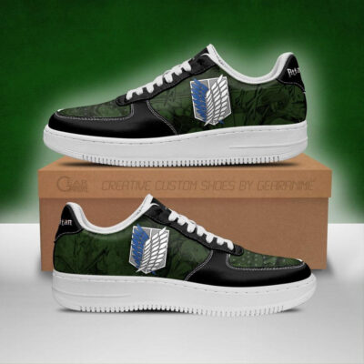Scout Regiment Attack on Titan Air Anime Sneakers PT07AF
