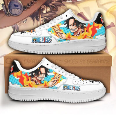 Portgas Ace One Piece Air Anime Sneakers PT04AF