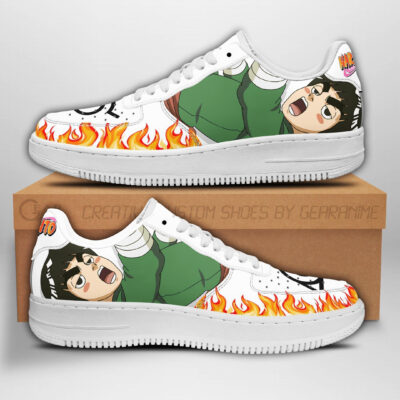 Rock Lee Naruto Air Anime Sneakers