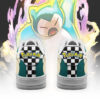 Poke Snorlax Pokemon Air Anime Sneakers Anime Checkerboard PT07AF