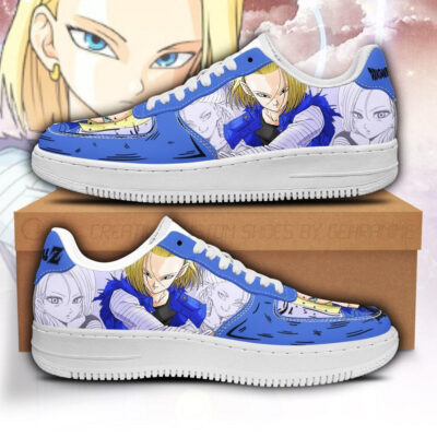 Android 18 Dragon Ball Z Air Anime Sneakers