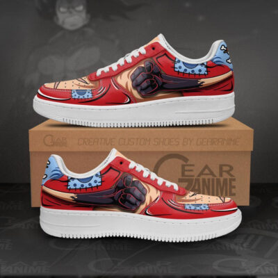 Luffy Gomu Haki One Piece Air Anime Sneakers Anime Shoes